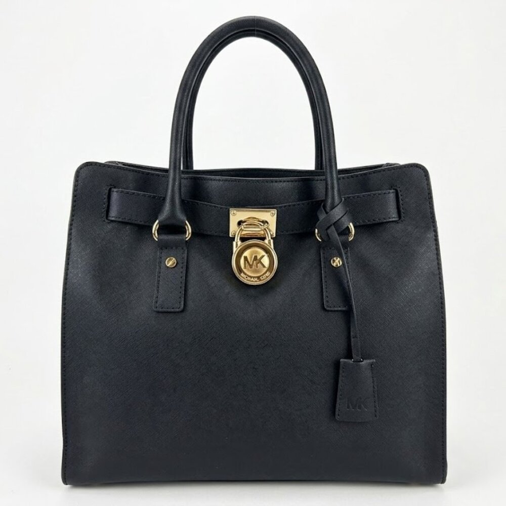 Michael Kors Hamilton Saffiano Leather Tote Excellent Pre-Owned Condition